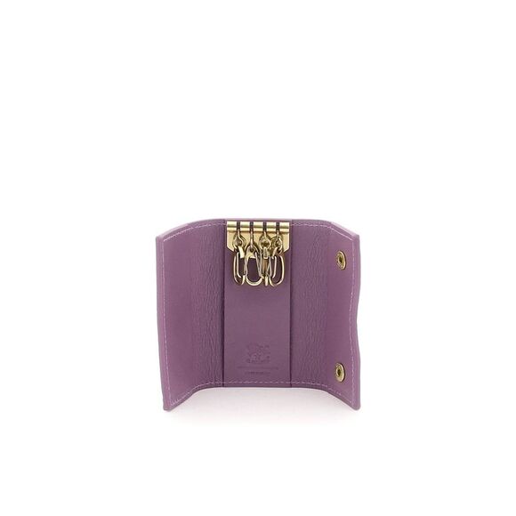 IL BISONTE Leather Key Holder - Picture 2 of 3